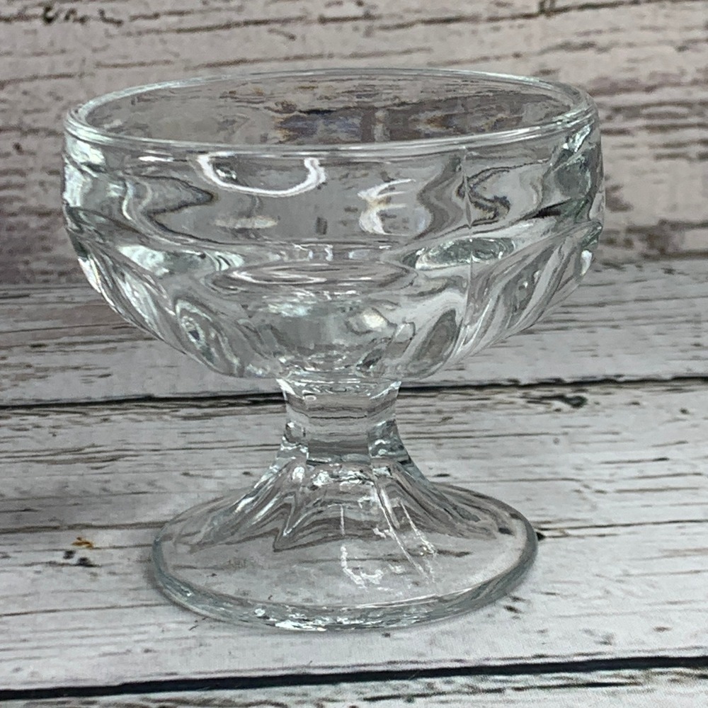 Libbey 5162‎ Fountainware Sherbet Dish Dessert Cup Glass Pedestal Bowl 4.5 oz